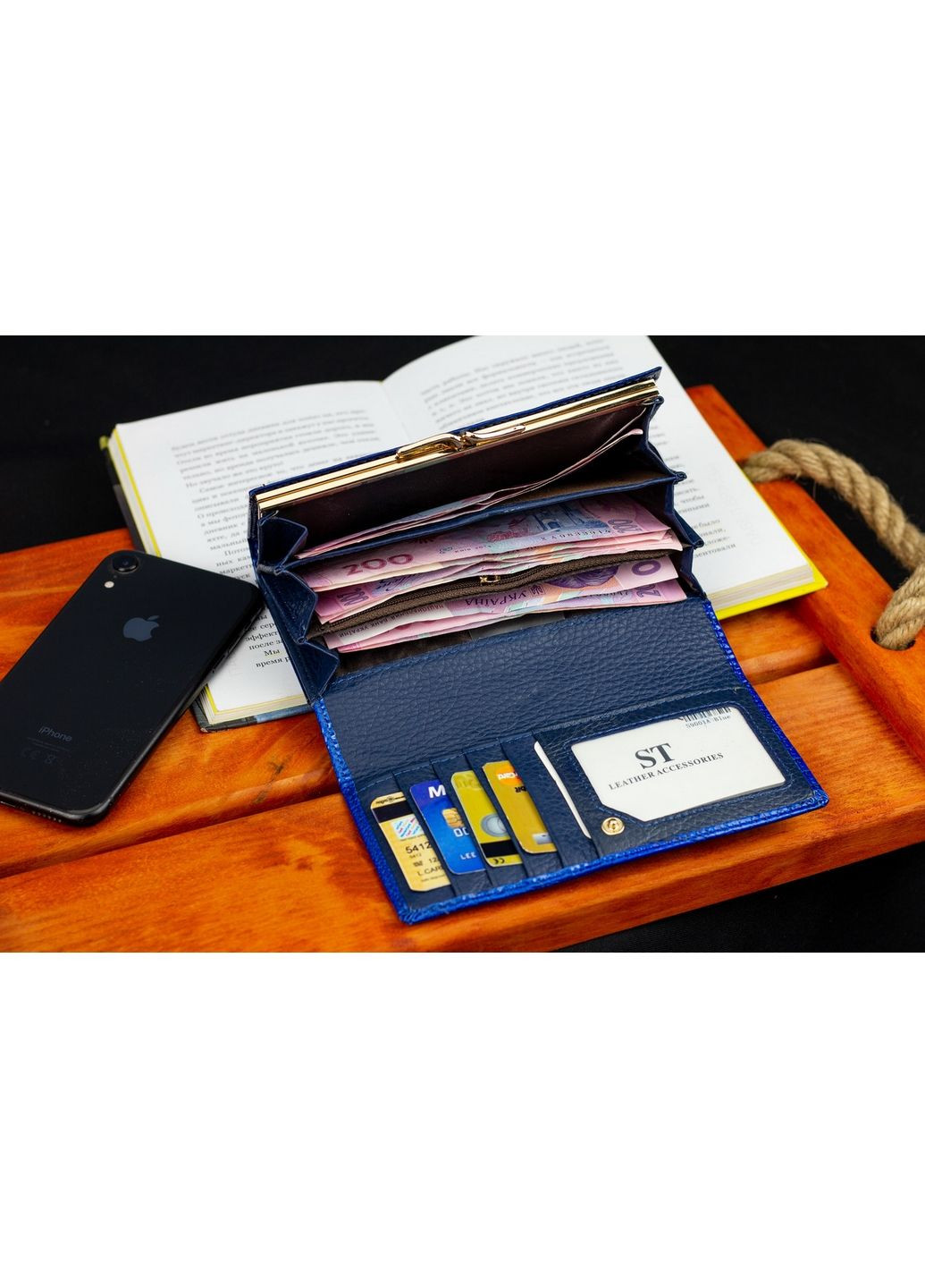 Кожаный кошелек st leather (288184870)