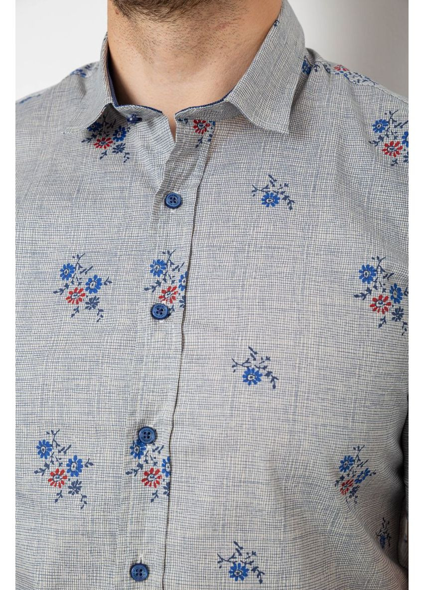 Серая рубашка Ager