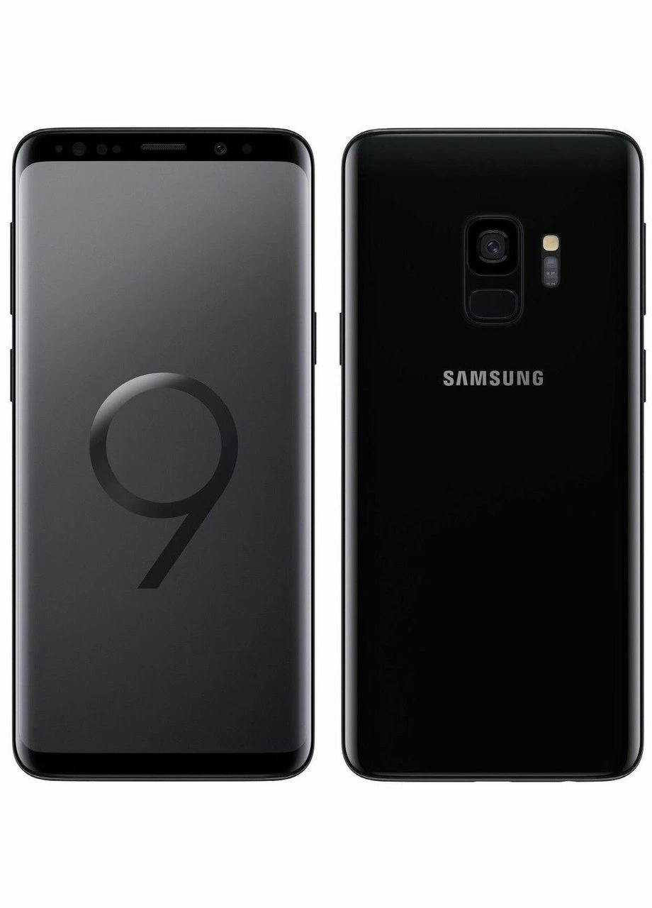 смартфон galaxy s9 sm-g960 4/64gb black dual sim (sm-g960fd) 2сим super amoled 5.8" 8ядер 12мп. Samsung (328959491)