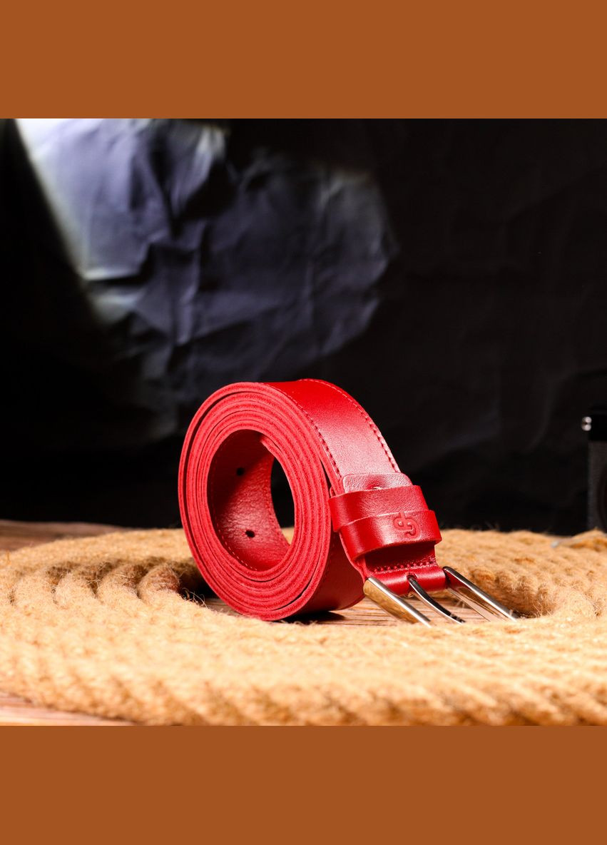 Добротный женский ремень под джинсы из натуральной кожи 21455 Grande Pelle (299164109)