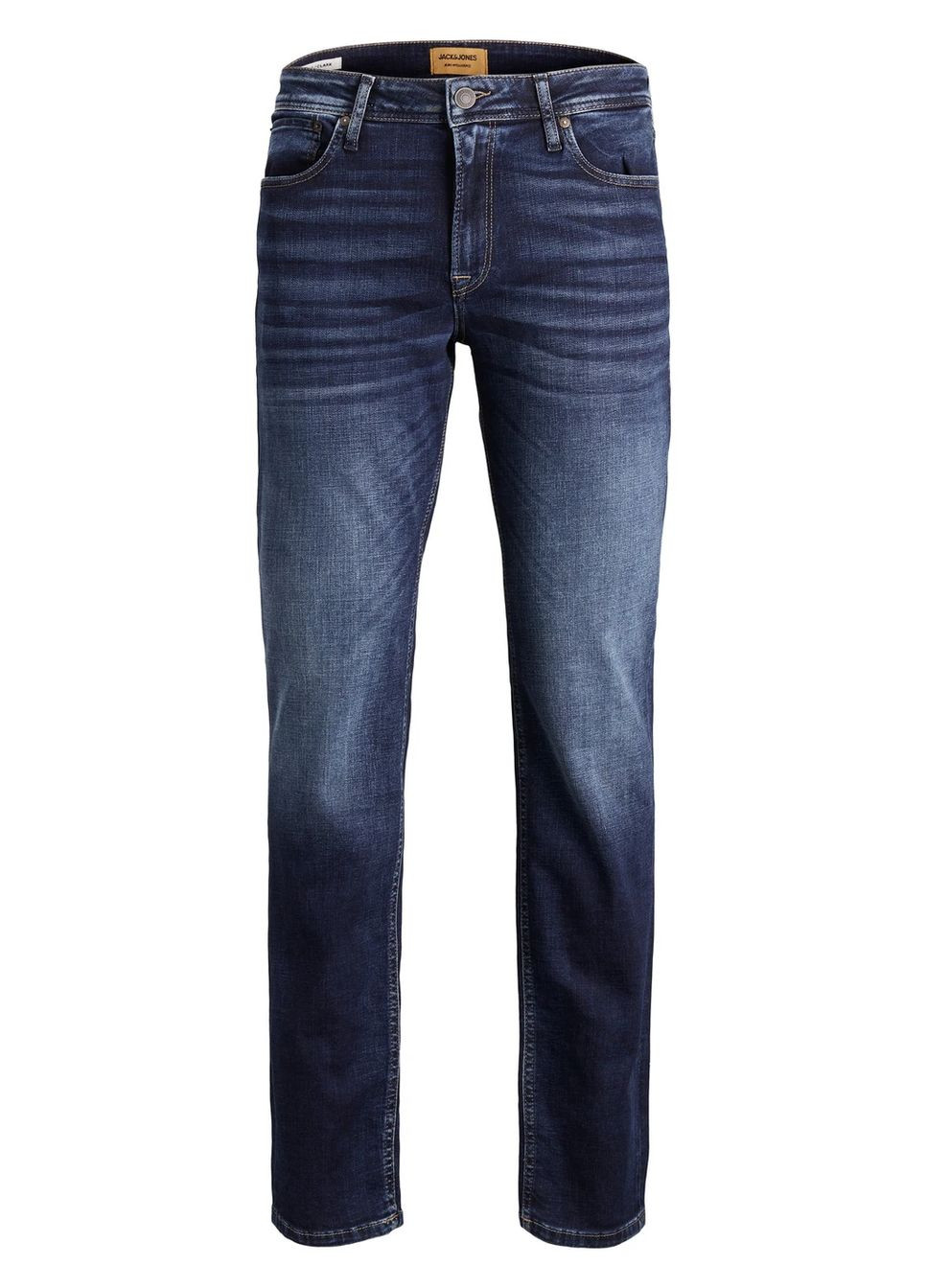 Темно-синие демисезонные джинсы Clark Original JOS 278 Regular fit 12177444 JACK&JONES