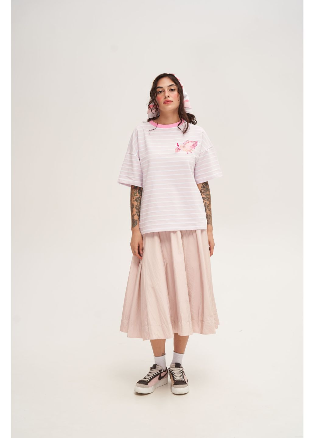 Футболка з вишивкою "Сова. Вільна" SYNONYMS - (365065816)