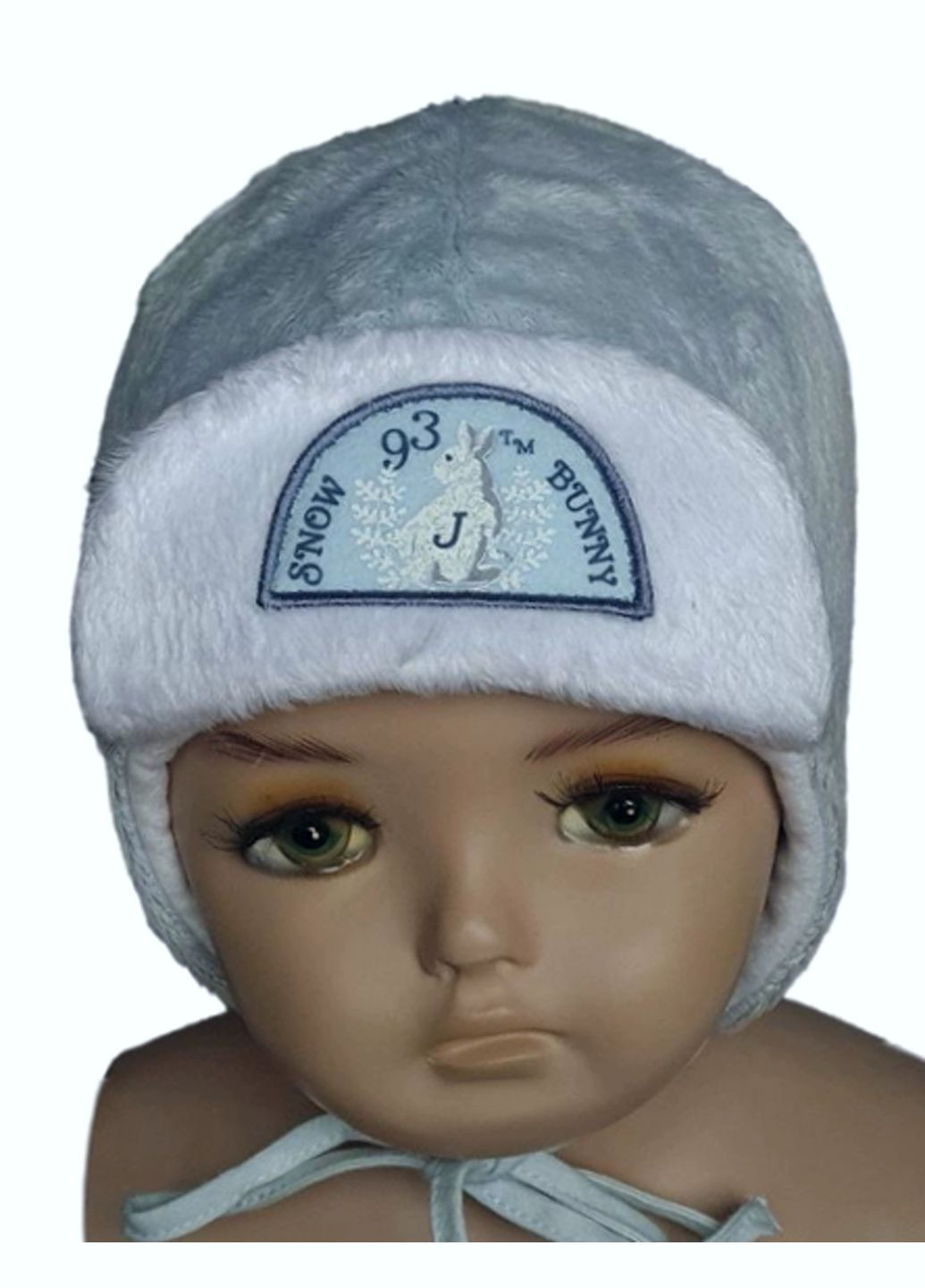 Шапка для мальчика 15107 голубая 42 Jamiks (305848419)