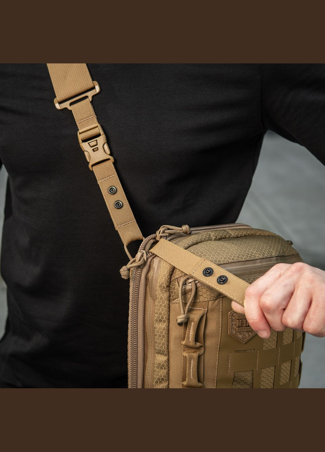 Сумка планшет Laser Cut Hex Coyote M-TAC (303262254)