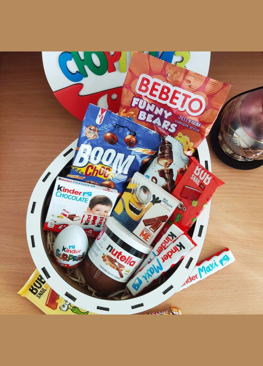 Бокс киндер со сладостями для ребенка или девушки No Brand (316322192)