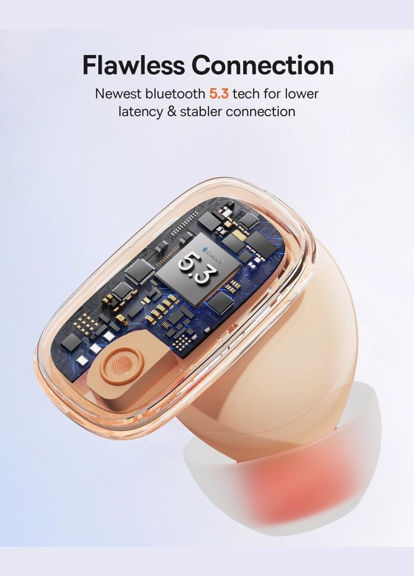 Беспроводные наушники TWS, эффектный Gradient, чистый звук и комфорт Baseus AirNora 2 (340278445)