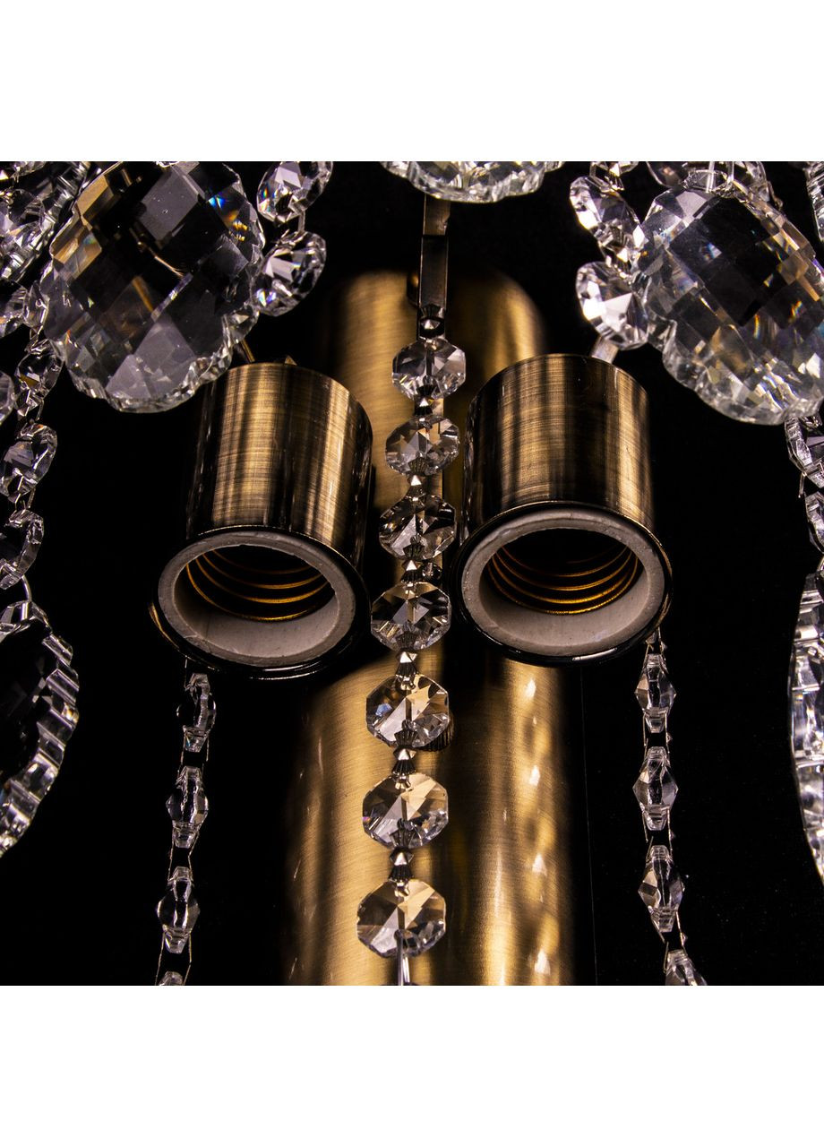 Бра на 2 лампочок (бронза) E2048/2W/AB No Brand (354229702)