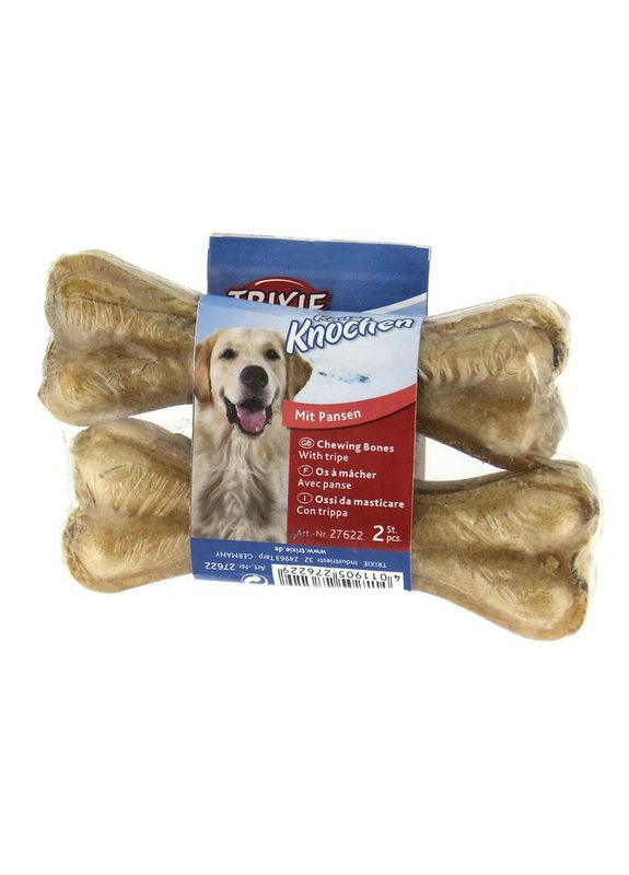 Ласощі для собак пресована кістка з рубцем, 12см/120г, 2шт Trixie (292259099)