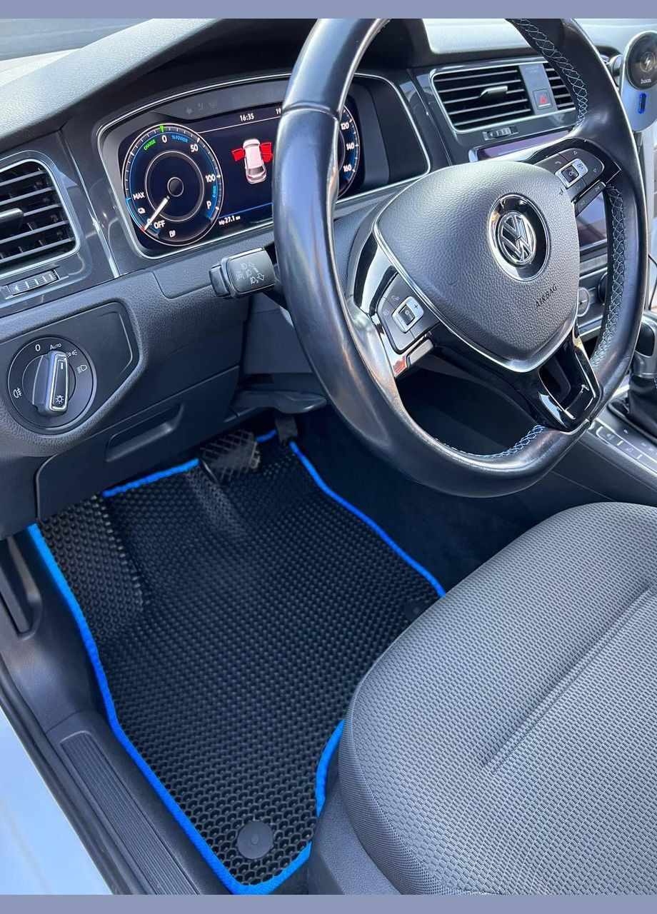 EVA килимки e- 7, комплект модельних килимків для салону фольцваген є гольф 7 Volkswagen Golf (342328779)