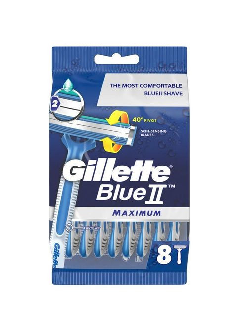Бритва Blue 2 Maximum 8 шт. (7702018502264) Gillette Blue 2 Maximum 8 шт. (349822763)