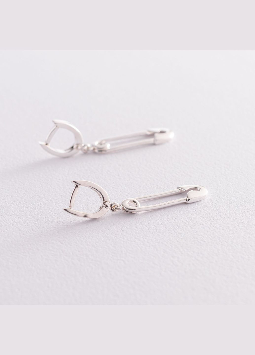 Срібні сережки Шпильки 123014 Oniks (266133275)