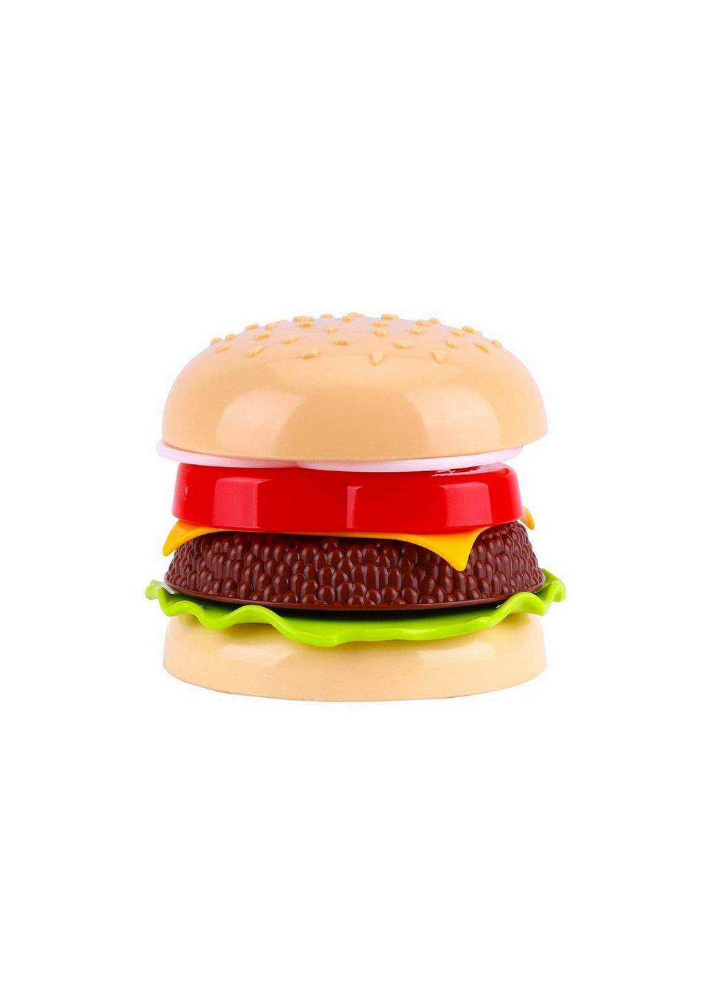 Детская игрушка "Гамбургер-пирамидка" 8690TXK, 7 деталей ТехноК (283324853)