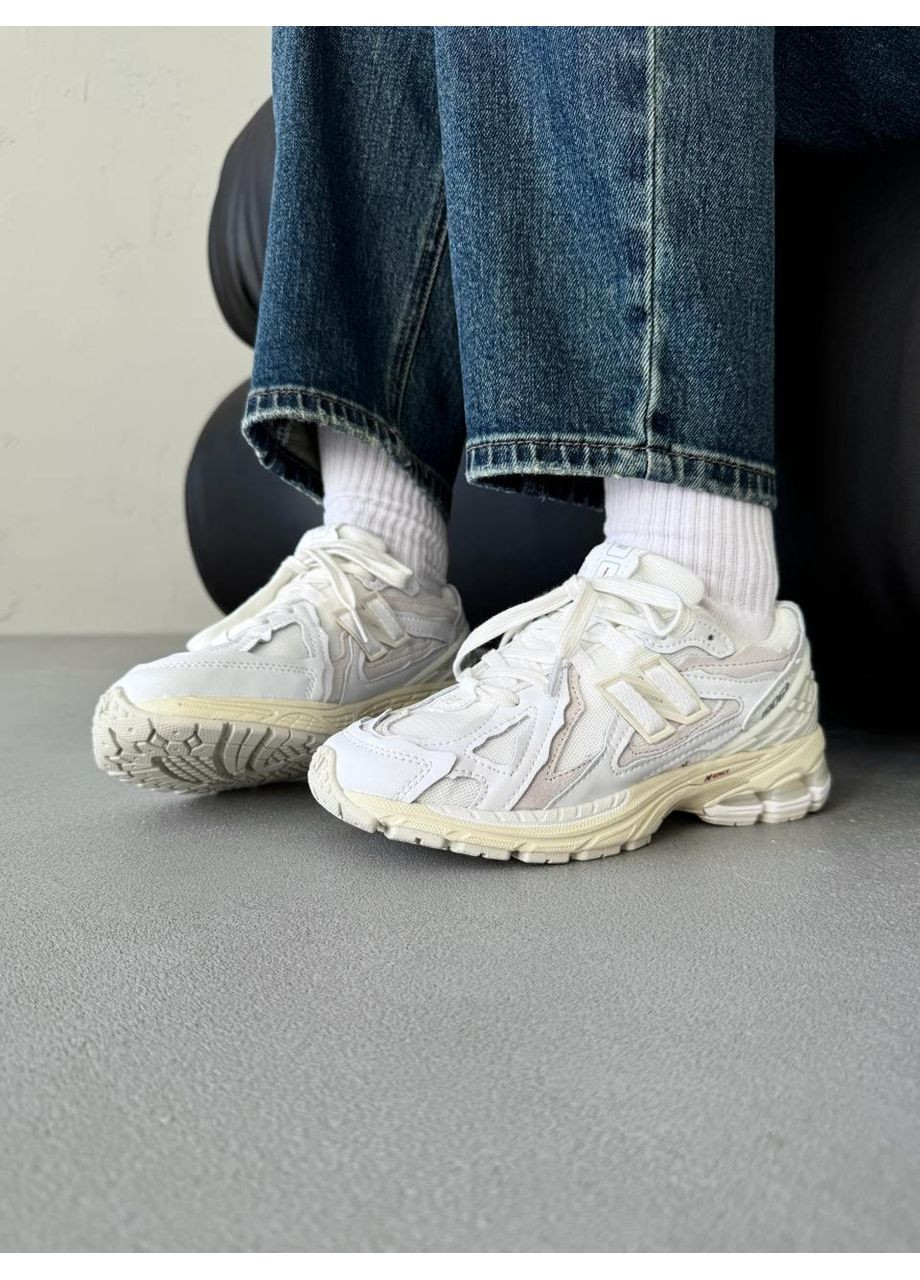 Білі Осінні кросівки чоловічі new balance 1906d white beige нью беланс 1906d No Brand