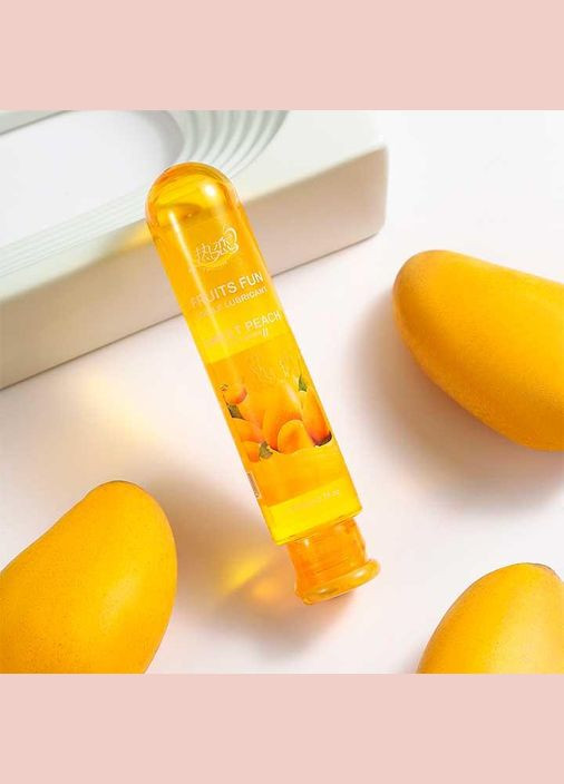 Їстівний лубрикант FRUITS FUN 80 мл - Манго — Інтимне мастило No Brand (370612013)