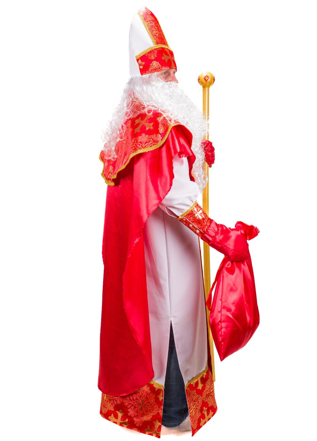Мужской карнавальный костюм Святой Николай №2 ( ) No Brand (362539107)