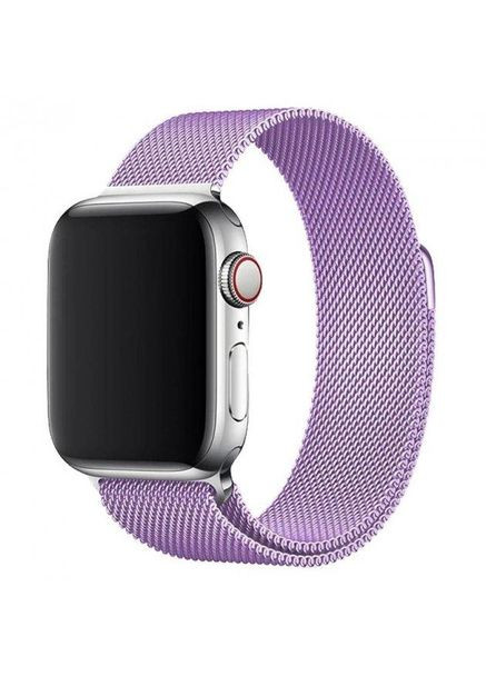 Міланська петля для Apple Watch 42/44/45/49 мм Бузковий No Brand (305214995)