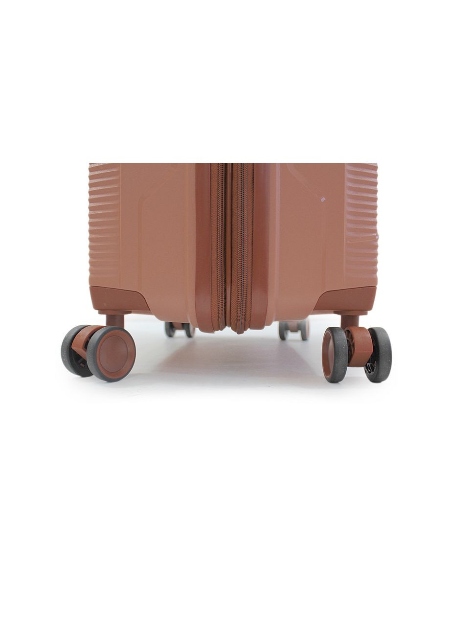 Чемодан большой L полипропилен пудра 76х50х32+5/118л/4.6кг/ 293 WORLDLINE (324802263)