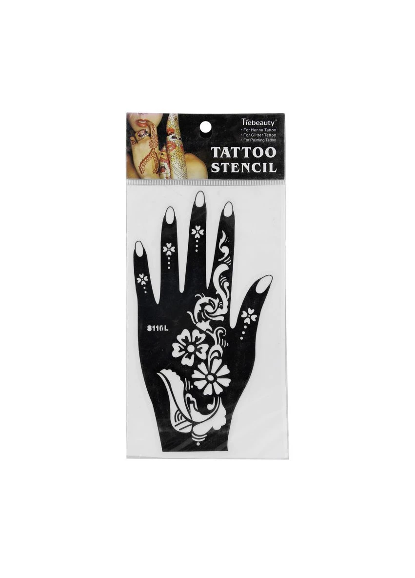 Трафарет для тату для тела Tattoo Stickers S116L Tata (392945811)