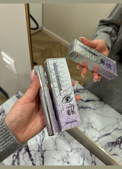 Водостойкая тушь для ресниц с силиконовой щеточкой Skyvii Tuz (302672855)