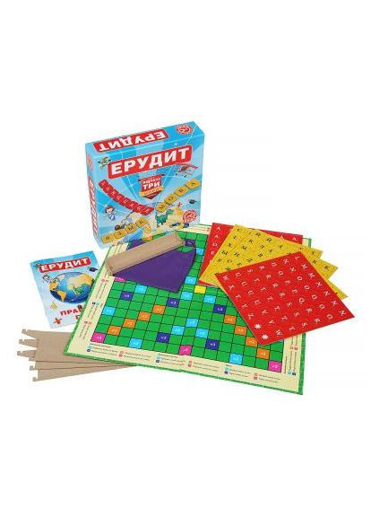 Настольная игра (10091) Arial Эрудит три языка (367829953)