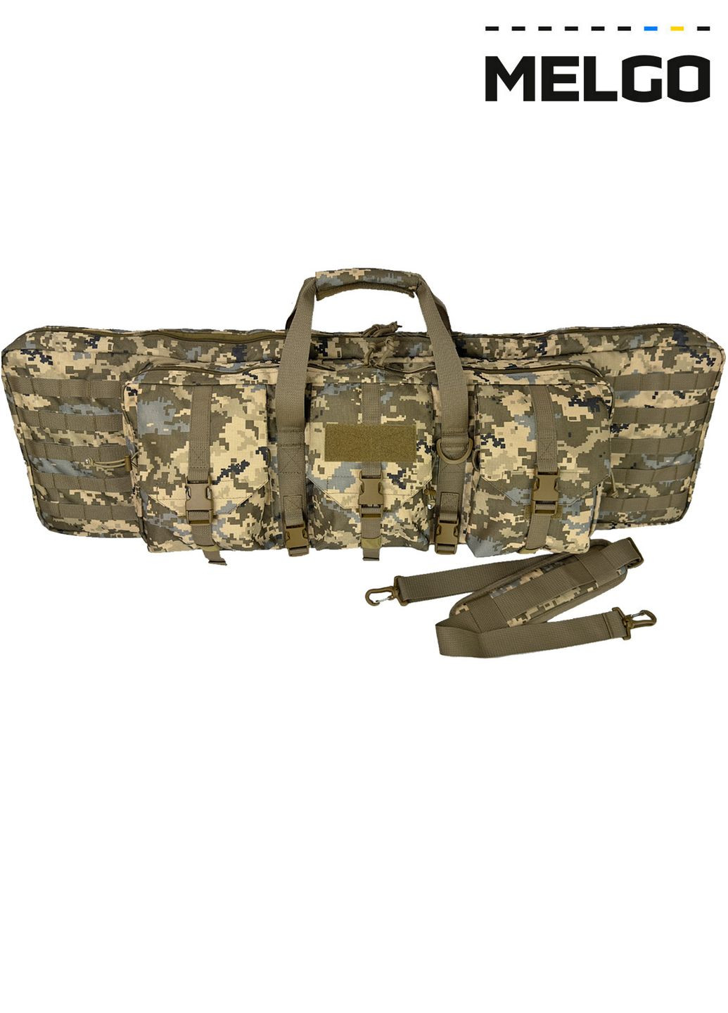 Вместительная оружейная сумка 102*29*8 см Пиксель Melgo (284722901)