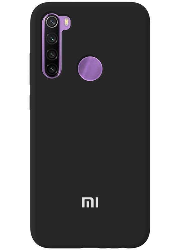 Чехол-накладка Silicone Full Protection Case Xiaomi Redmi Note 8 Black Toto (301783055)