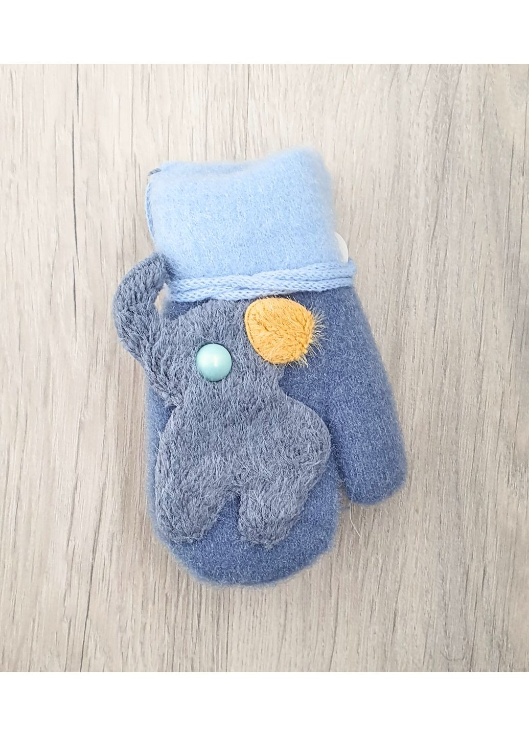 Подвійні дитячі рукавички для хлопчиків і дівчаток 1-3 роки No Brand (362452439)