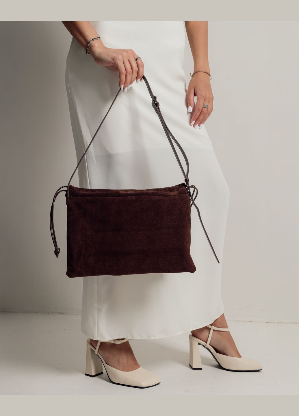 Сумка почтальон замша Polina&Eiterou (331862023)