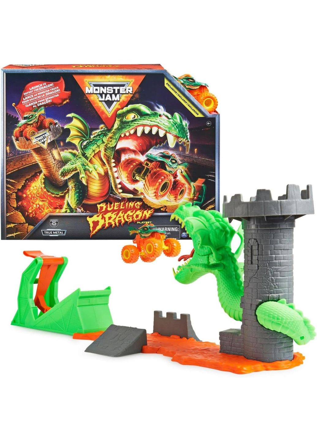 Игровой набор Monster Jam, Dueling Dragon Playset Дракон Spin Master (282964554)