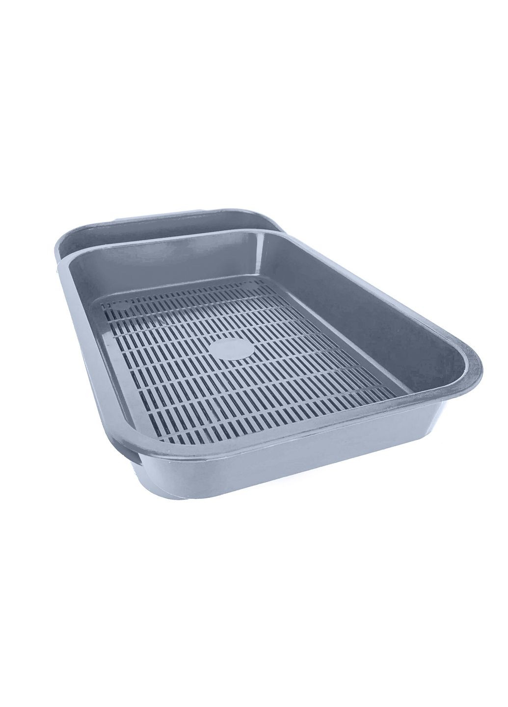Туалет лоток для кошек глубокий с сеткой 36.5х25х6 см Господар (322701130)