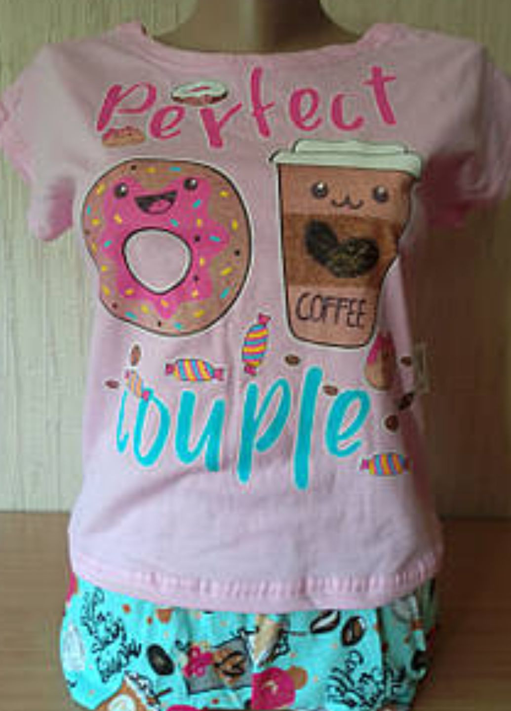 Розовая всесезон пижама для девочки 4-6р. футболка + шорты Ельф і Фея