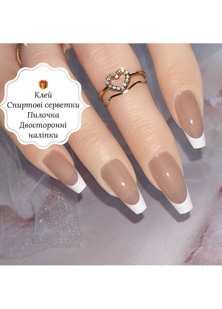 Накладні нігті / гелеві тіпси, набір 30 шт No Brand (372114515)