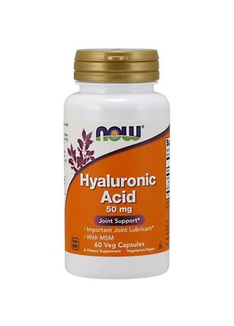 Hyaluronic Acid with MSM 60 Veg Caps Now Foods (362419319)
