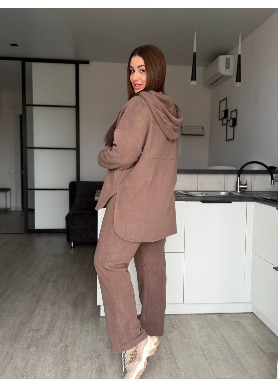 Женский теплый костюм из мягенького Полара на Флисе Nositi 258-1-750 (370547581)