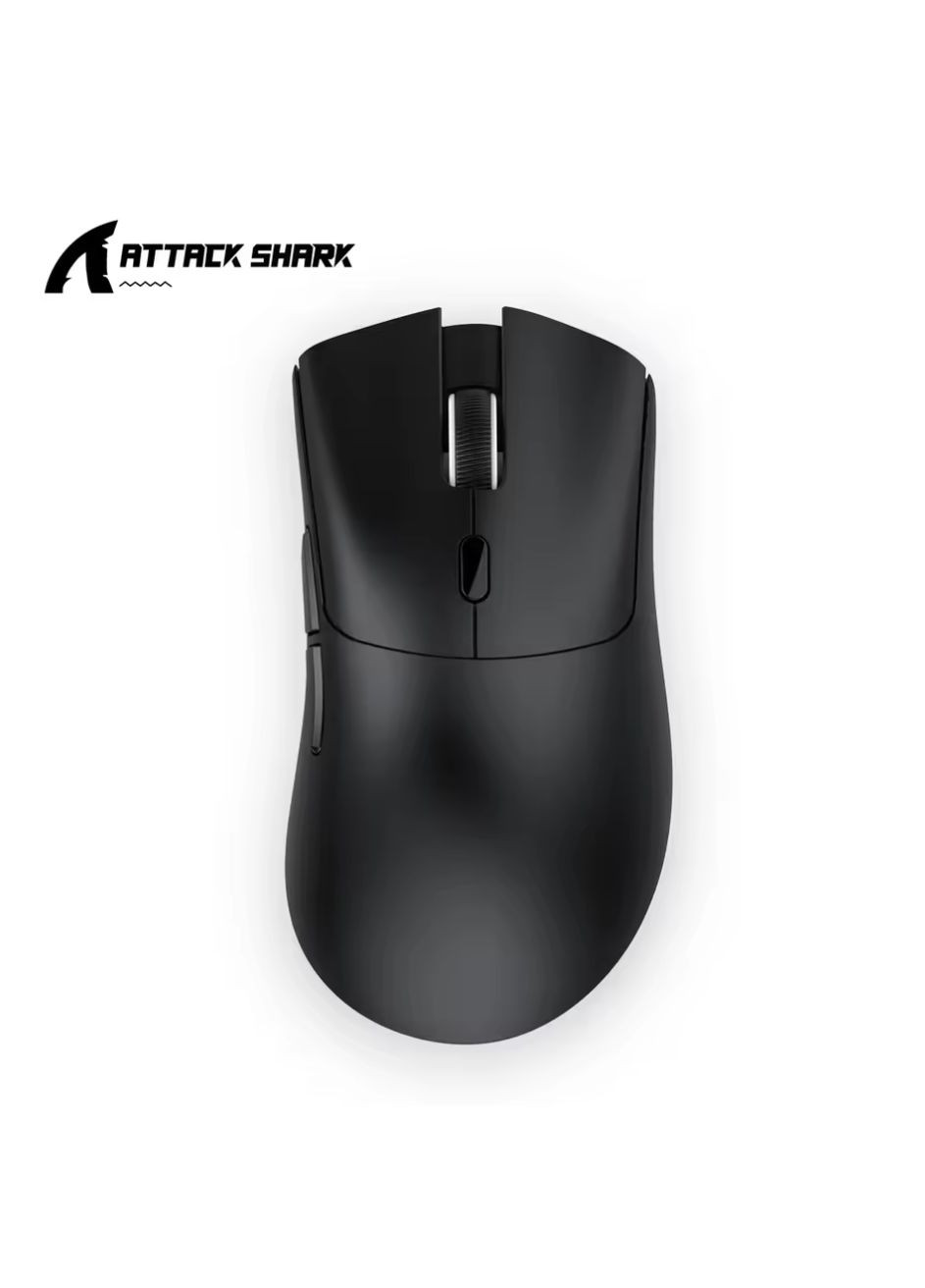 УЦІНКА! Миша ігрова R1 (сенсор PAW3311) бездротова, чорна ATTACK SHARK (322581584)