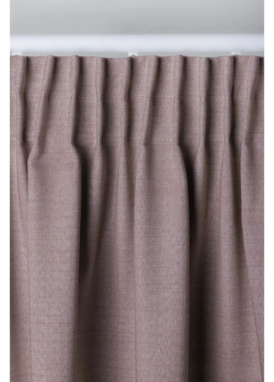 Димаут шторы (рогожка) 2шт. 2м х от 2,5м до 3м HYGG (370367275)