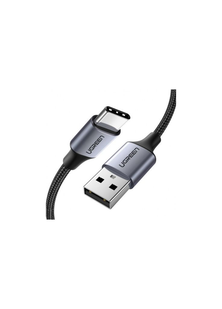 Дата кабеля (m481410) Ugreen USB 2.0 AM to USB-C 3.0m 3.0A 18W US288 Space Gray (367071349)