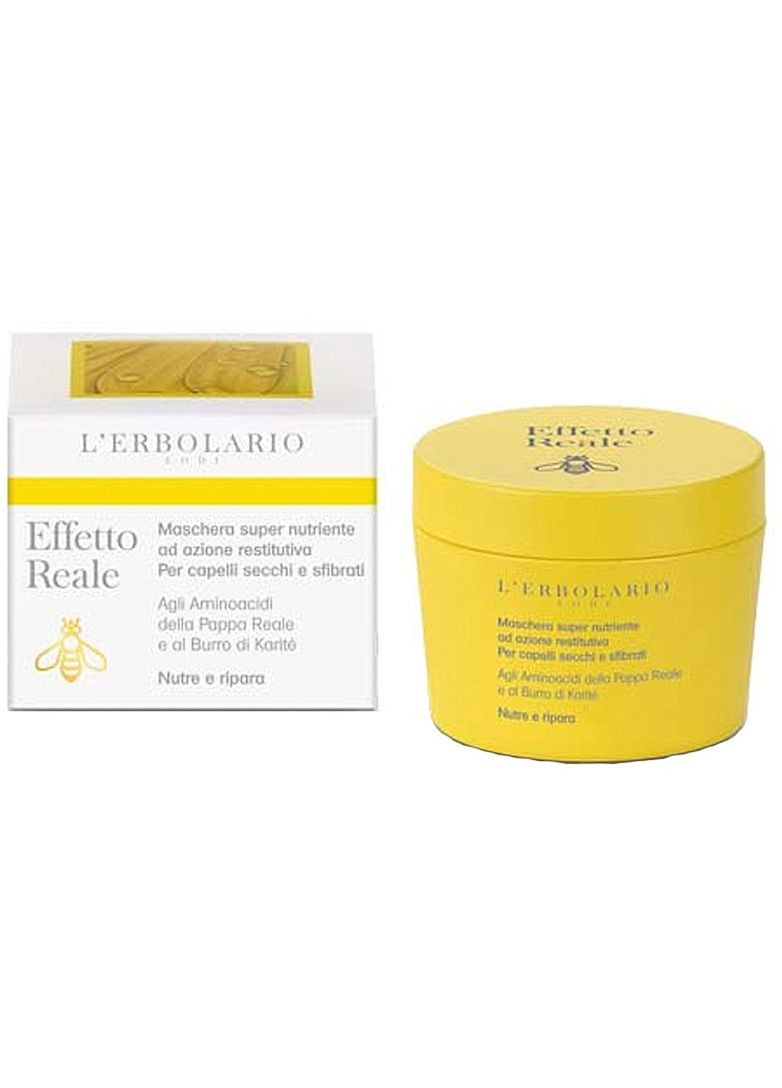 Маска для сухих и поврежденных волос Effetto Reale Maschera Super Nutriente 150ml (2-469500) L'erbolario (369791183)