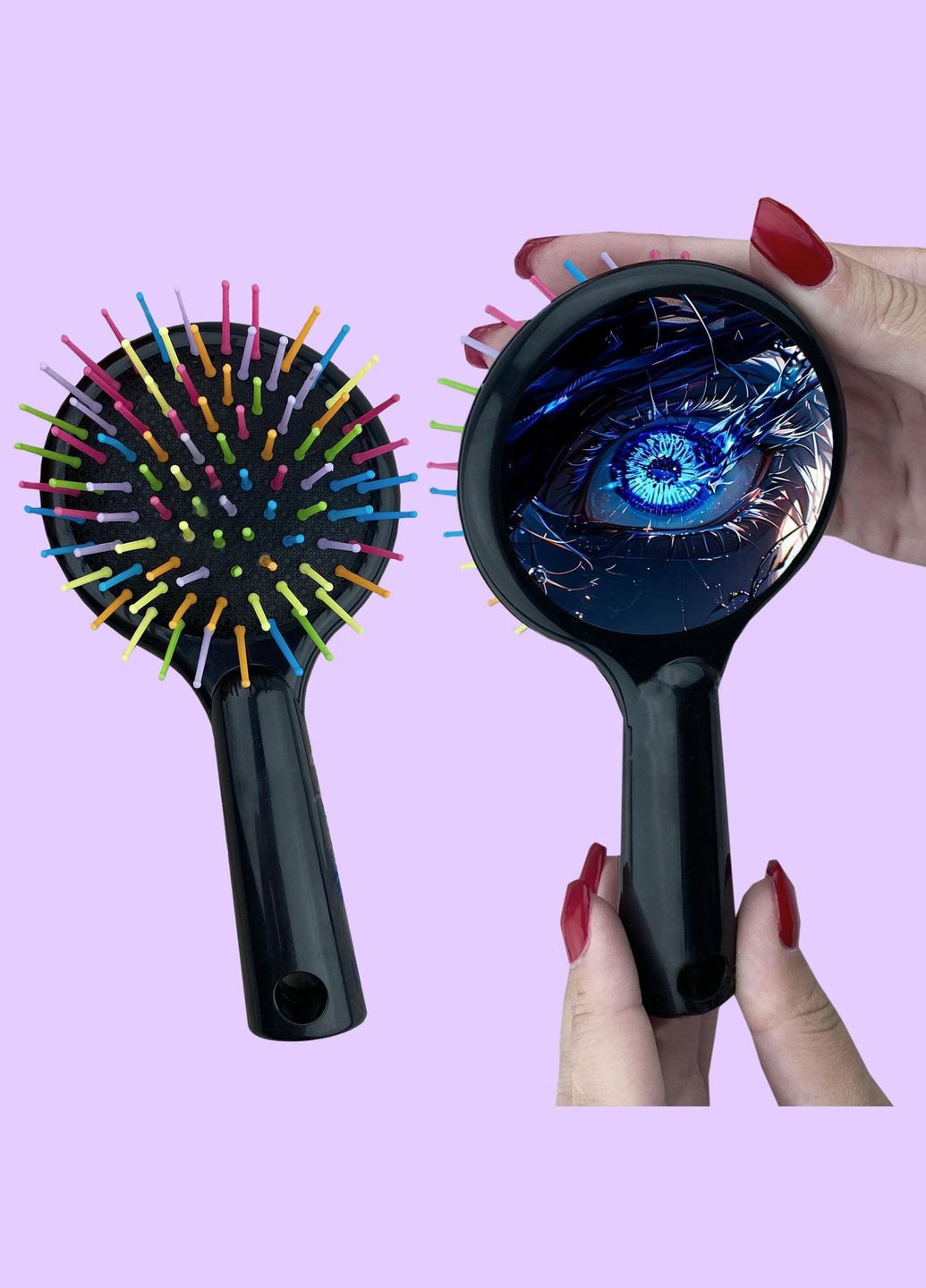 Гребінець для волосся Аніме Магічна битва #0006 чорний No Brand (315046429)