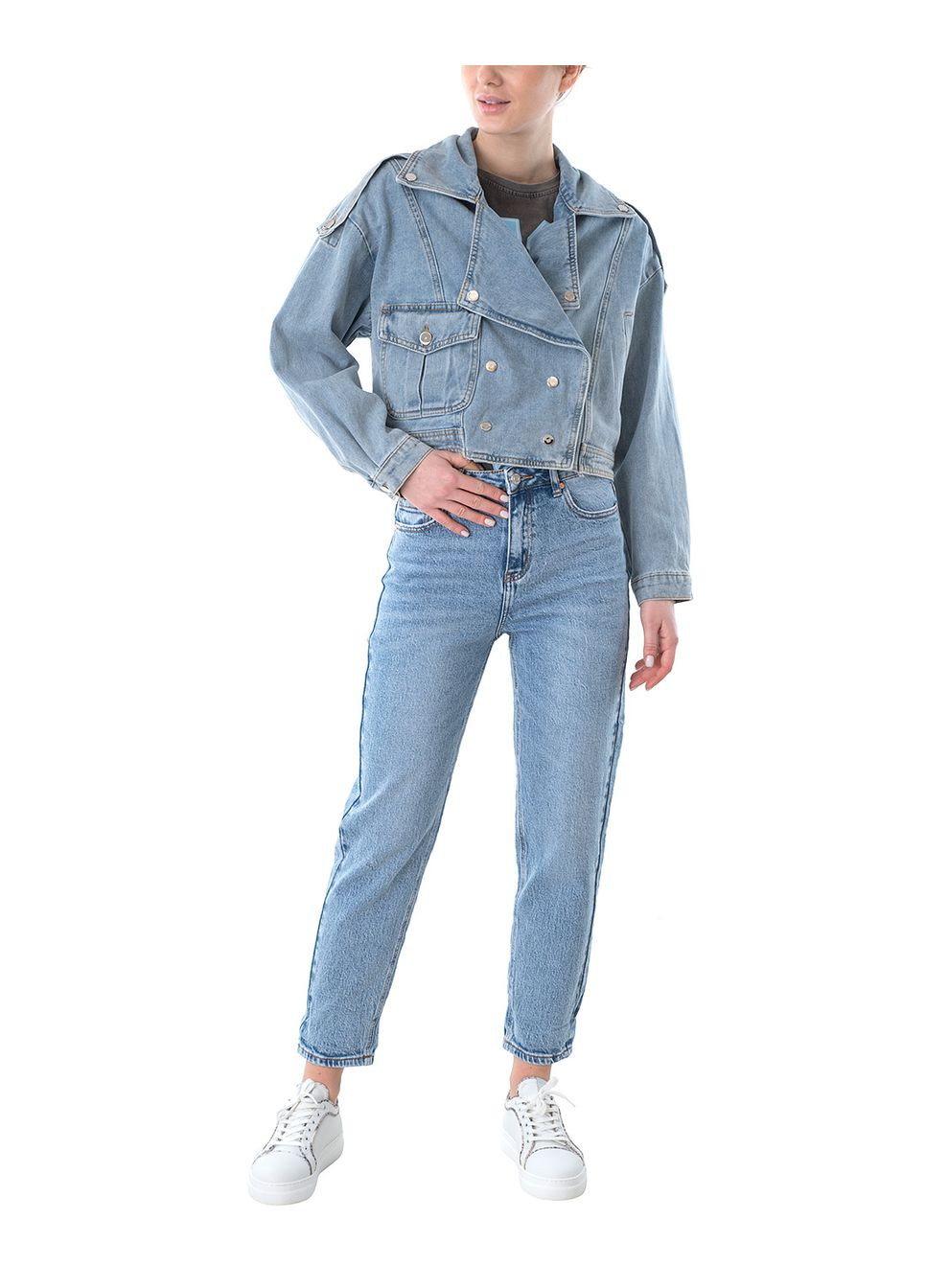 Голубой женский жакет женский Joleen -