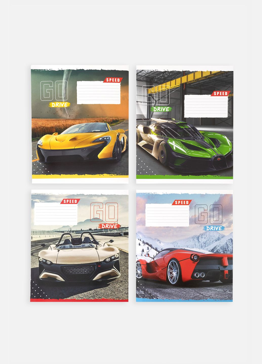 Тетрадь в линейку 12 листов цвет разноцветный ЦБ-00255154 Фабрика Поліграфіст (307362206)