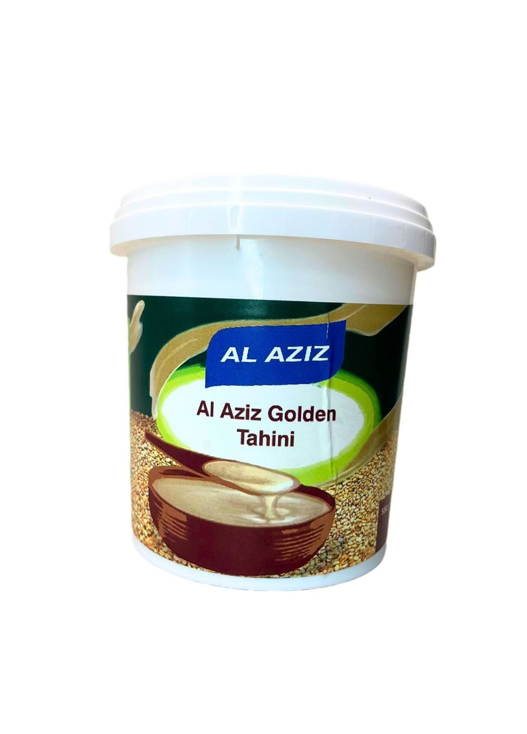 Натуральная Кунжутная Паста 500 г Al Aziz (Tahini-AlAz-500) No Brand (363331435)