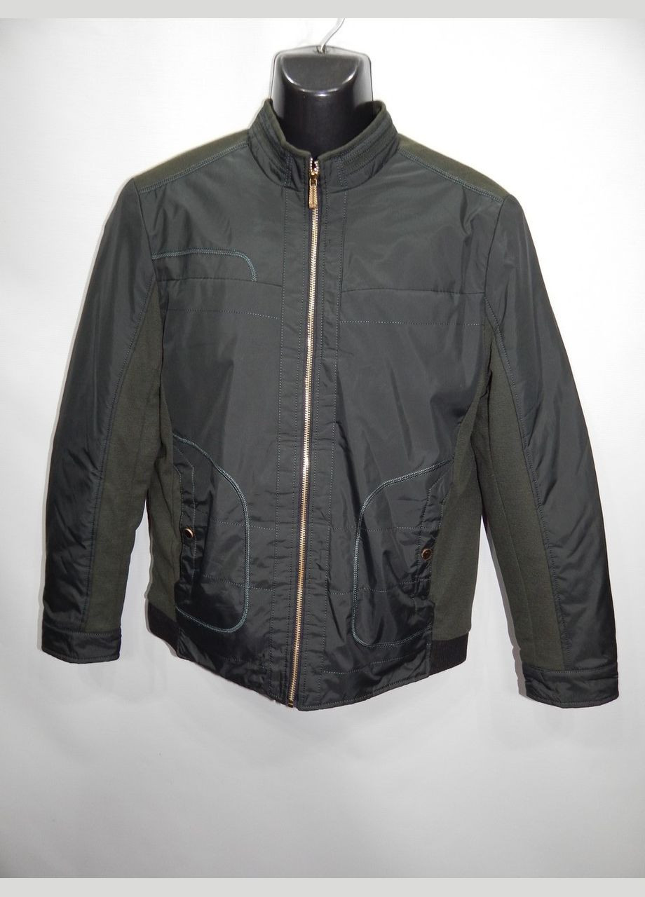 Зеленая демисезонная короткая куртка мужская демисезонная yuesenman р.48 326kmd No Brand