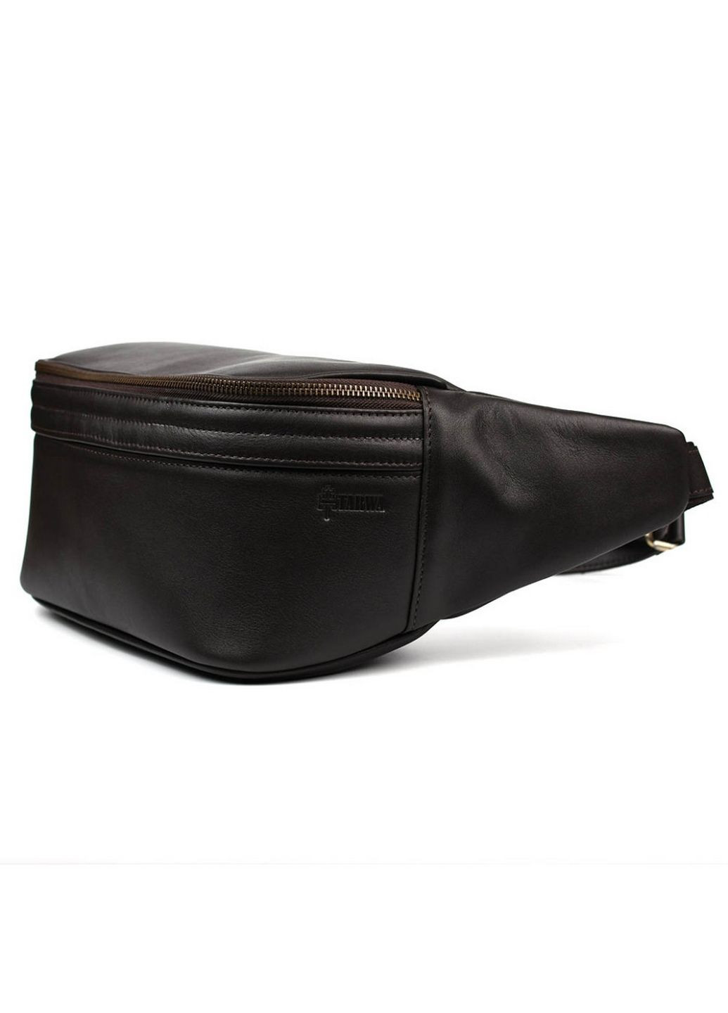 Чоловіча шкіряна сумка на пояс 30х15х12 см TARWA (315872719)