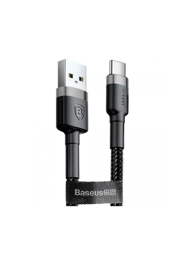 Дата кабель (m481389) Baseus USB 3.1 AM to USB-C 1.0m 3A grey-black (367070040)