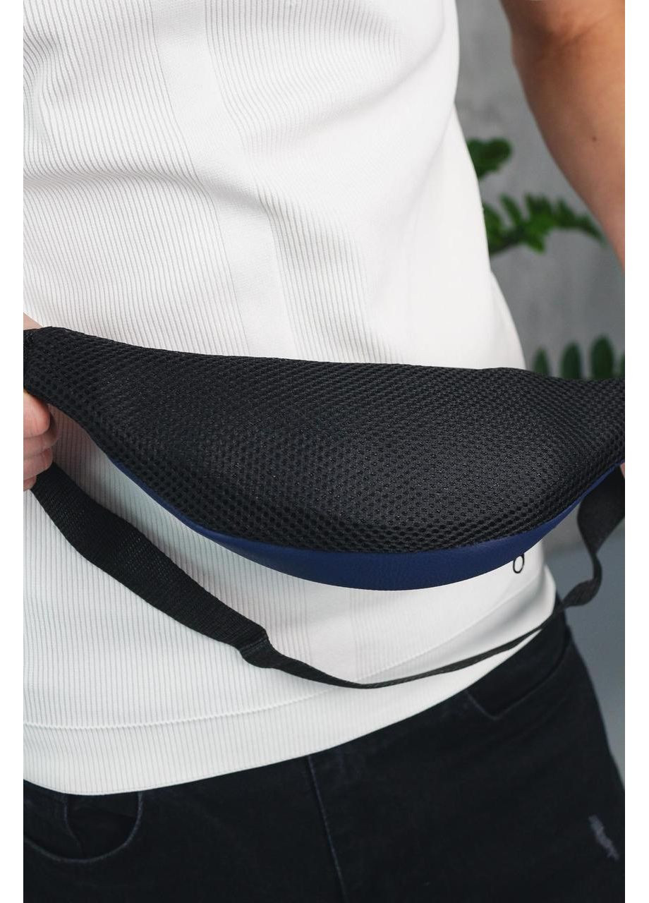 Универсальная кожанная мужская бананка, барыжка для торговли, поясная сумка для города и прогулок, практичная, удобная. No Brand (348779982)