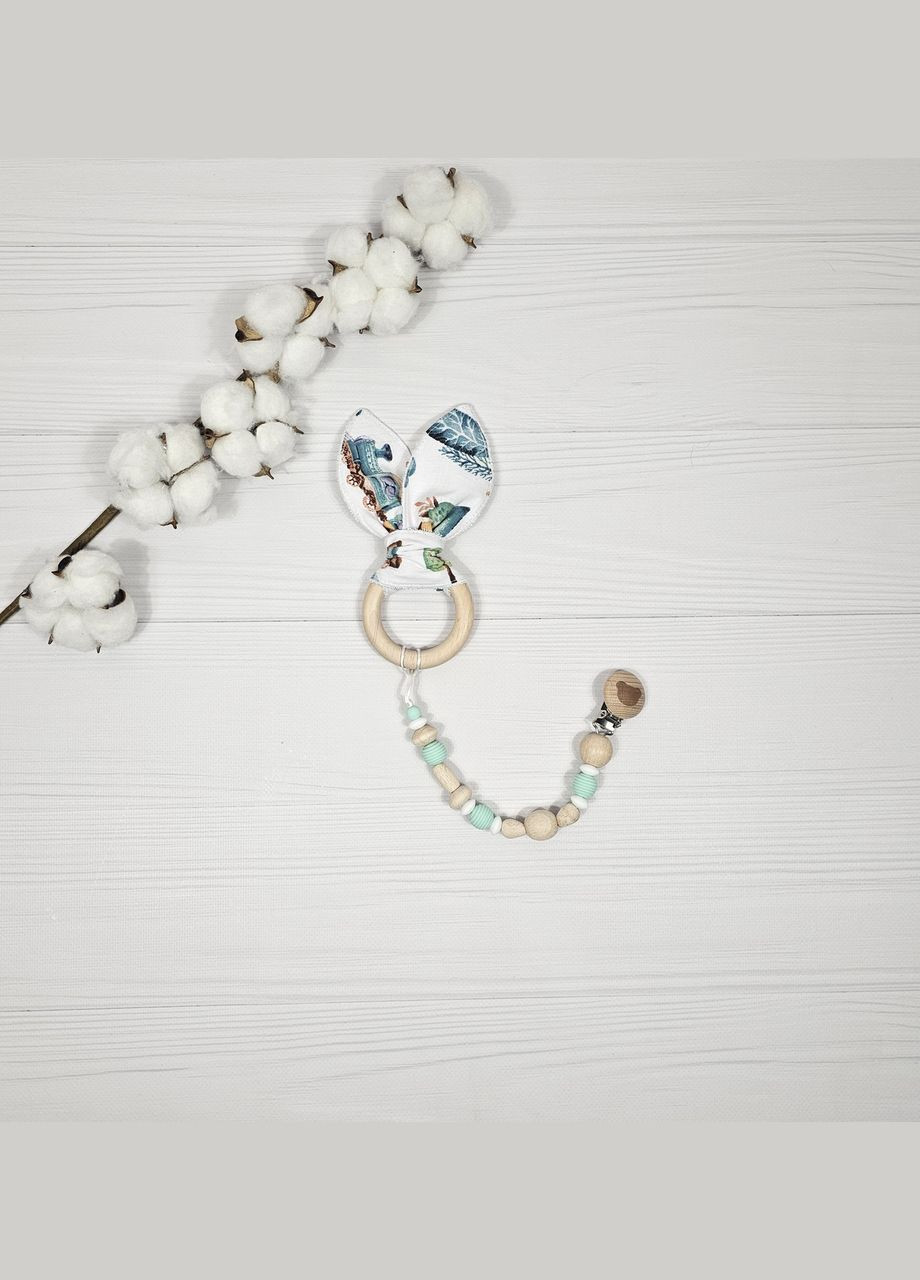 Набір для новонародженого: пелюшка, подушка і іграшки a.l.babybox Потяг тедді No Brand (308752118)