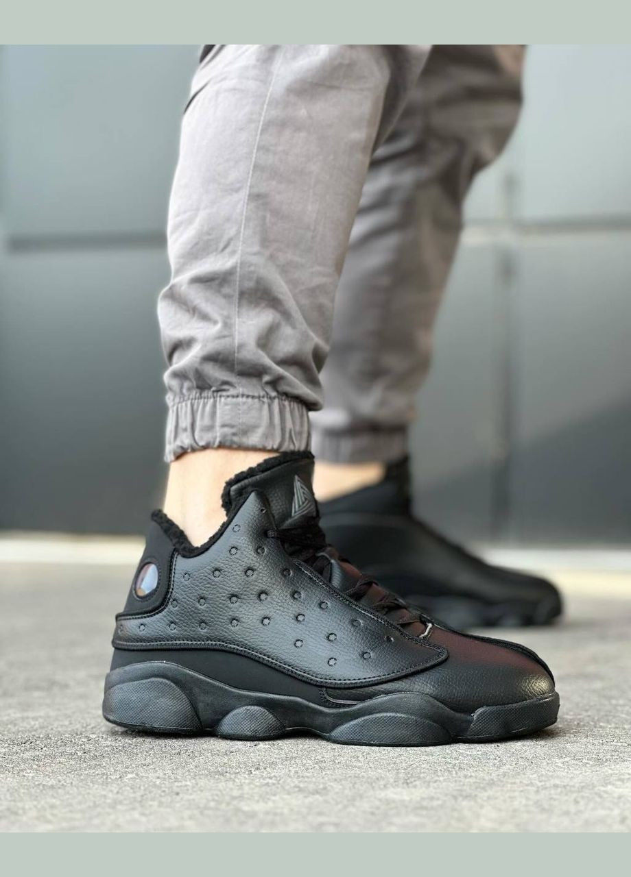 Черные зимние кроссовки Vakko