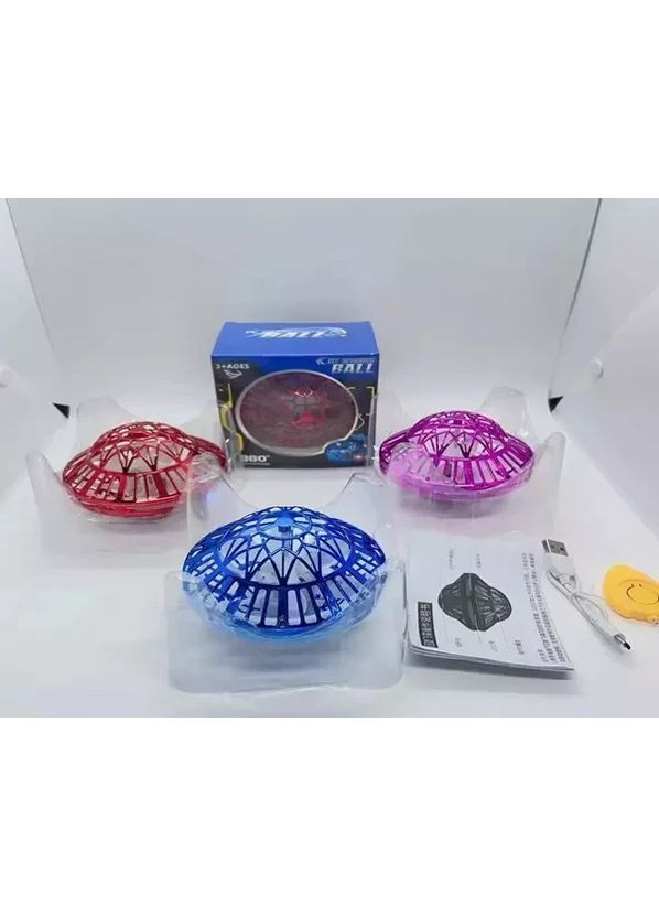 Іграшка інтерактивна літальний спінер, куль індукційний JYX8089 акумулятор в асортименті No Brand (362421372)