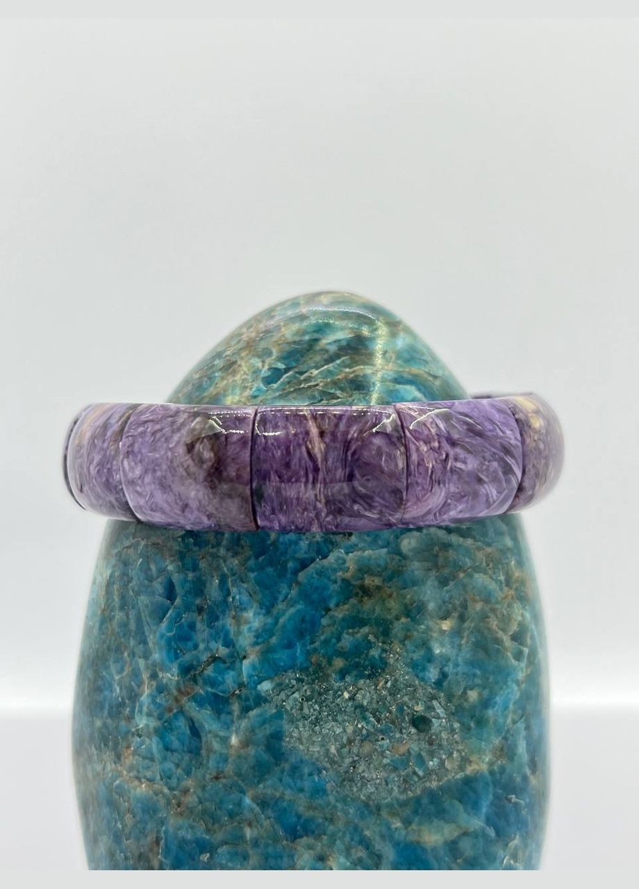 Браслет чароит 45 гр 18х15 мм 18 см No Brand (305698058)